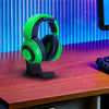 Desktop Headphone Stand - Curved Hanger with Non-Slip Base & Cable Management- Compatible with SteelSeries, Sennheiser, Razer, Bose, Sony & More