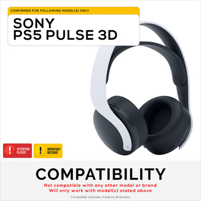 Replacement Earpads for Sony PS5 Pulse 3D Headset