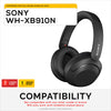 Replacement Earpads for Sony WH-XB910N Wireless Headphones With Soft PU Leather & Memory Foam