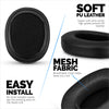 Replacement Earpads for Skullcandy Crusher Wireless, Hesh 3/ANC/EVO, Venue ANC & More - Extra Comfortable Foam, Durability and Noise Isolation